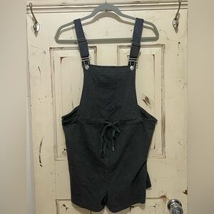 SHEIN Dark Gray Jumpsuit with Adjustable Straps (Like NEW)